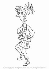 Horrid Henry Margaret Moody Draw Step Drawing Drawingtutorials101 Cartoon Learn Tutorials sketch template