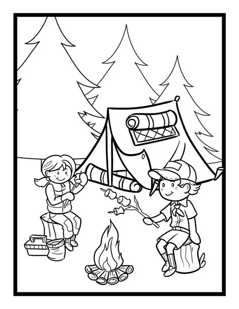 camping coloring pages    adventurers christmas