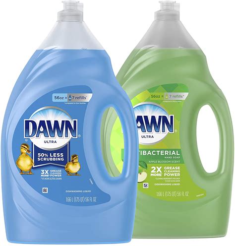 dawn dish soap antibacterial hand soap includes  dish soap refill