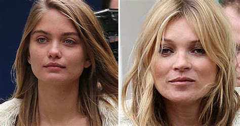 kate moss body double revealed for london television commercial shoot mirror online