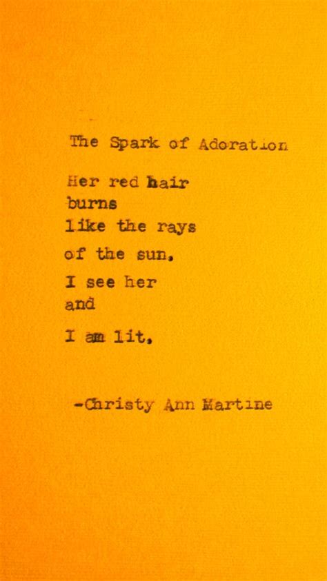 Typewriter Poetry Poems The Spark Of Adoration Poem By