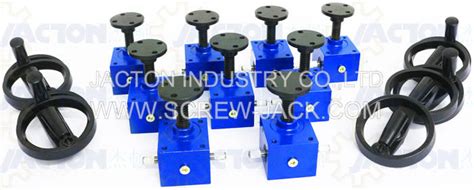 hand crank machine screw liftshand crank lift gear reducermanual acme screw lifting assembly