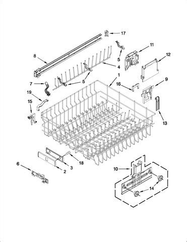 kenmore  dishwasher parts diagram