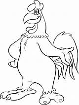 Looney Tunes Leghorn Foghorn Pepe Rooster Pew Warner Porky Mycoloring sketch template