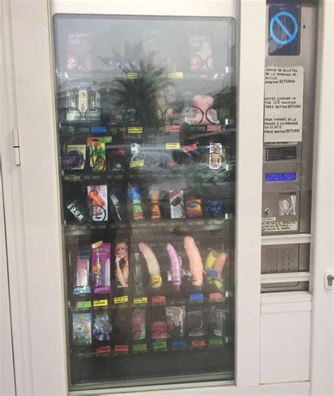 Tourists Shocked To Discover Snack Vending Machine Also Selling Sex