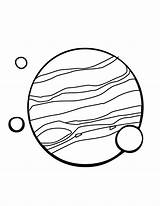Jupiter Coloring Drawing Solar System Pages Planets Neptune Planet Kids Venus Draw Easy Printable Clipart Color Sheet Moons Print Getdrawings sketch template