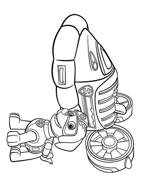 zuma paw patrol coloring pages