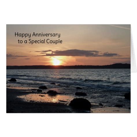 happy anniversary   special couple card zazzlecom