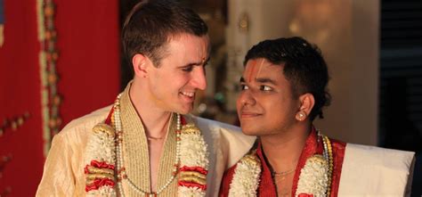 this gay couple beautifully announced their love with a traditional south indian ceremony