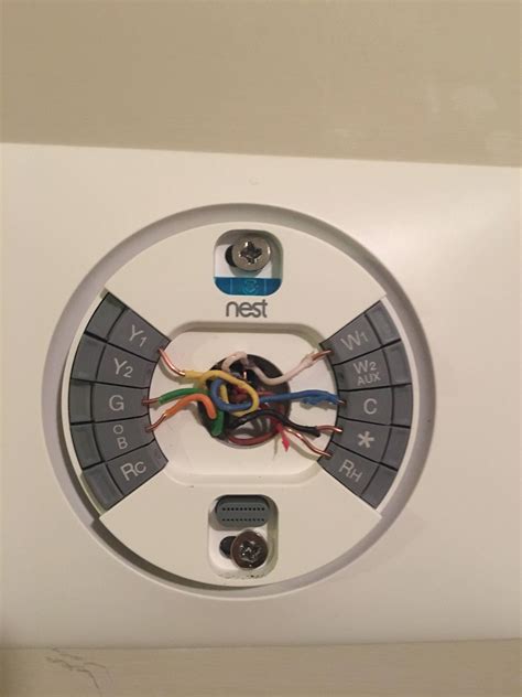 installing nest  generation thermostat   trane weathertron thermostat mercury