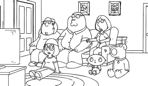 family guy color pages  high quality coloring pages coloring home