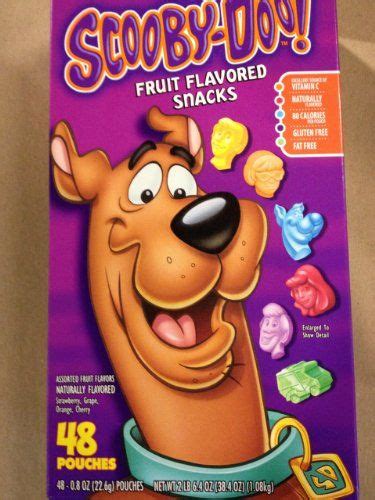 betty crocker scooby doo fruit flavored snacks 48 pouches