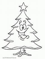 Christmas Tree Drawing Outline Coloring Clip Blank Pages Happy Popular Coloringhome Getdrawings Library Clipart sketch template