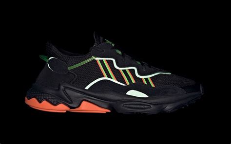 adidas ozweego black orange green ee release date sbd