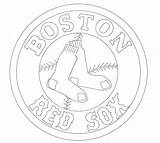 Coloring Sox Red Pages Boston Mlb Printable Baseball Mets Logo Twins Major League Minnesota Print Color Getdrawings Getcolorings Search Again sketch template