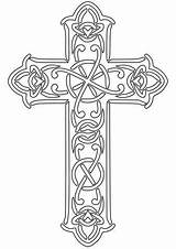 Cross Coloring Celtic Designed Pages Printable Da Colouring Choose Board sketch template