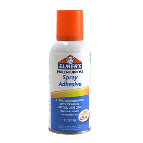 elmers multi purpose mounting spray adhesive  oz walmartcom