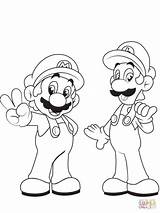 Mario Coloring Pages Super Choose Board sketch template