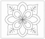 Patterns Flower Pattern Embroidery Hand Simple Embellished Zoom Please Click Imaginesque Block sketch template