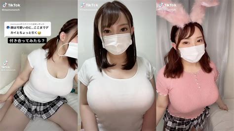 Hot Japanese Girls Boobs Challenge Tiktok Compilation Of Dancer