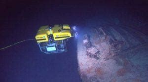 remotely operated underwater vehicle rov
