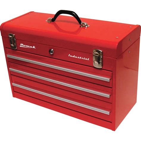 homak  industrial  drawer steel toolbox red northern tool