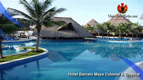 hotel barcelo maya colonial tropical youtube