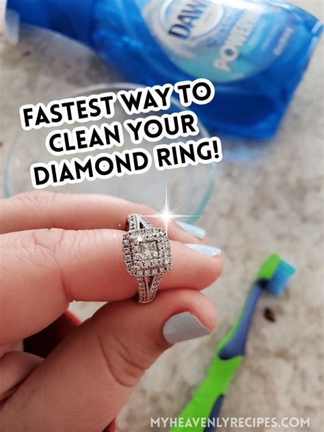 fastest   clean  diamond ring  heavenly recipes