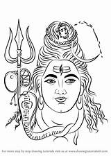 Shiva Lord Draw Face Drawing Step God Sketch Drawings Outline Pencil Hindu Vector Sketches Indian Hinduism Tutorials Getdrawings Drawingtutorials101 Nataraja sketch template