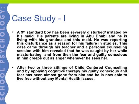psychology case study examples template business