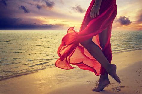 Wallpaper Sunlight Women Sunset Sea Nature Sand Love Legs