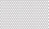 Pattern Hexagon Vector Texture Hexagonal Grid Background Seamless Honeycomb Illustrations Stock Clip Graphics sketch template