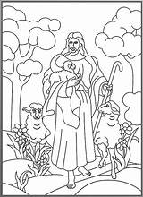 Coloring Shepherd Lord Popular sketch template