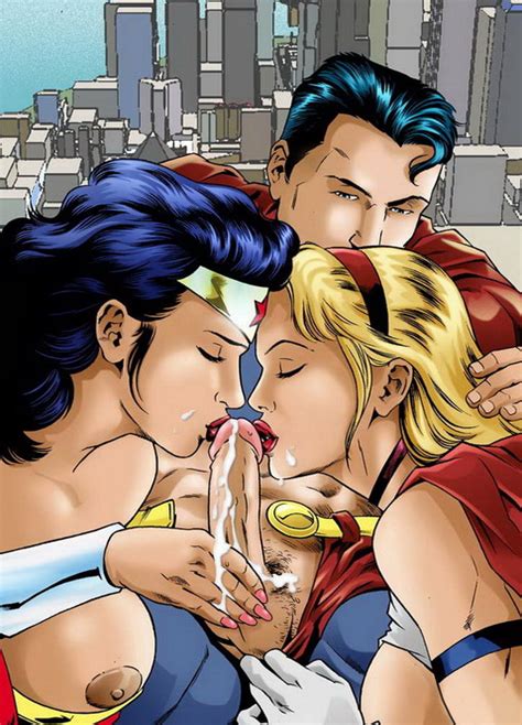 a hot dc comics threesome wonder woman threesomes sorted luscious