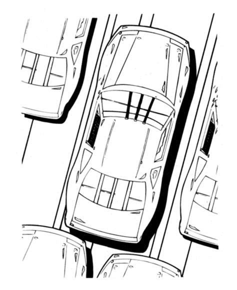 nascar coloring page coloring home