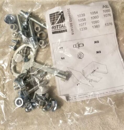 rittal   screw fasteners  sheet steel side panels  key  ebay