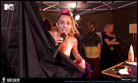 Miley Cyrus Lets Hard Nipple Fly Free With Epic Wardrobe