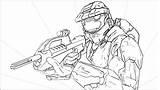 Master Chief Coloring Halo Pages Drawing Printable Getcolorings Kids Color Getdrawings Drawings sketch template