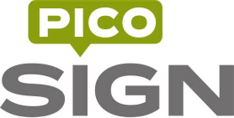 picosign  create  epaper application