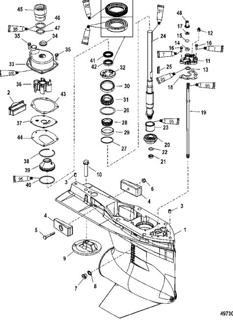 hp mercury outboard parts diagram reviewmotorsco