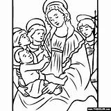 Coloring Sandro Botticelli Baptist Thecolor Infa Birth Disegni Infant sketch template
