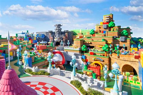 super nintendo world website features  interactive map