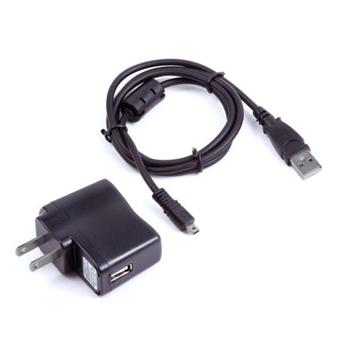 usb acdc power adapter camera battery charger pc cord  nikon