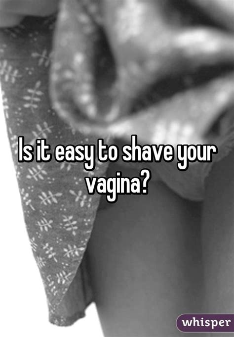 shave vagina pics