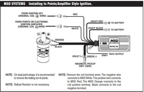 msd  wiring diagram gm