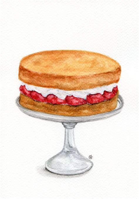 651 Best Images About Cakes And Desserts Illustrations On