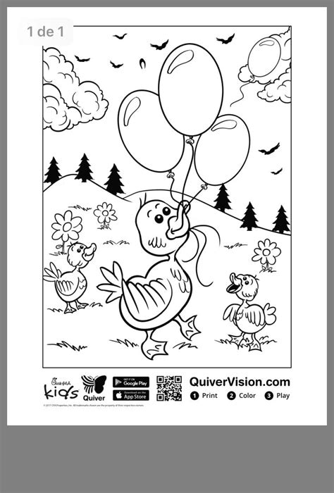 quivervision coloring pages quiver augmented reality