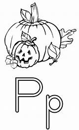 Coloring Pages Pumpkin Pie Reduced Alphabet Printable Puddle Letter Color Getdrawings Getcolorings Print Preschool Colorings sketch template