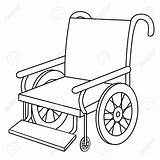 Wheelchair Roulante Roulant Fauteuil sketch template