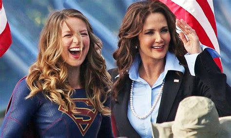 Supergirl Melissa Benoist And Wonder Woman Star Lynda Carter Share A